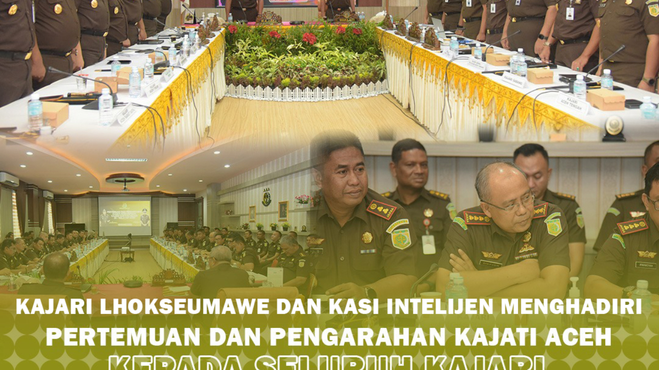 KAJARI DAN KASI INTEL PERTEMUAN DAN PENGARAHAN