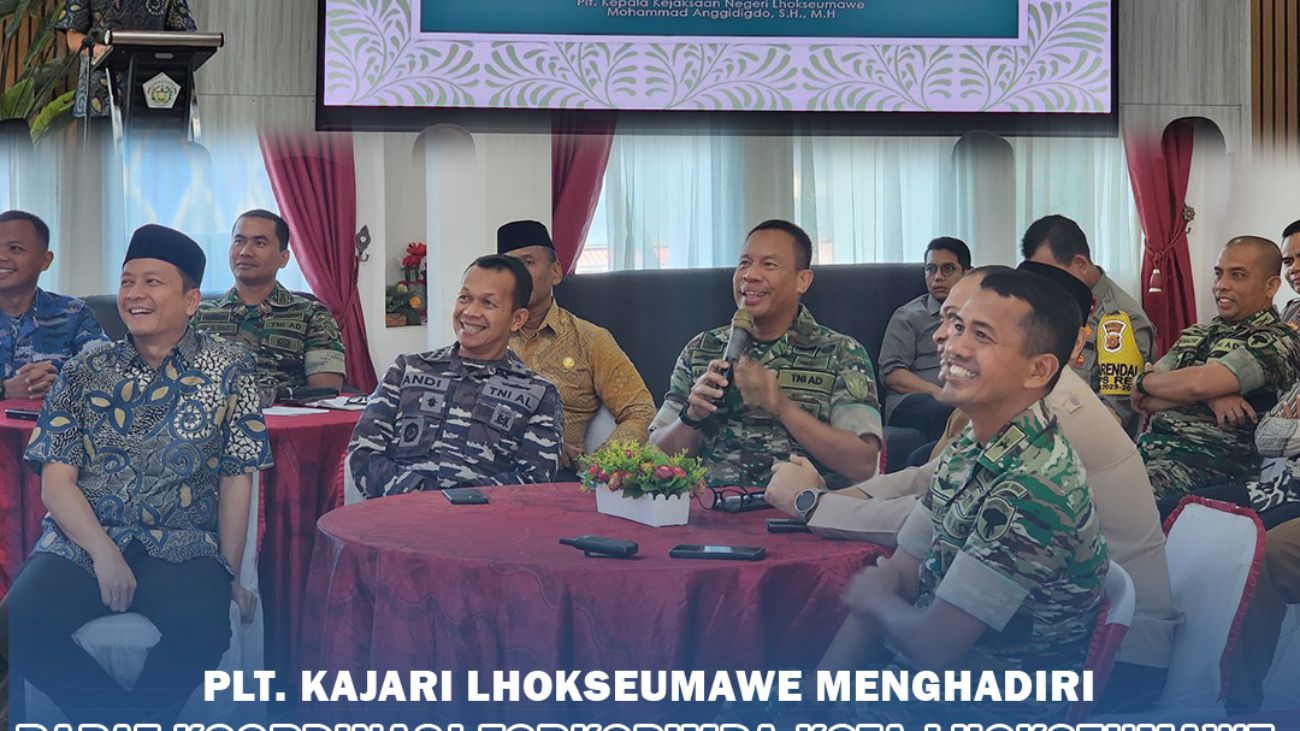 PLT. KAJARI LSM MENGHADIRI RAPAT