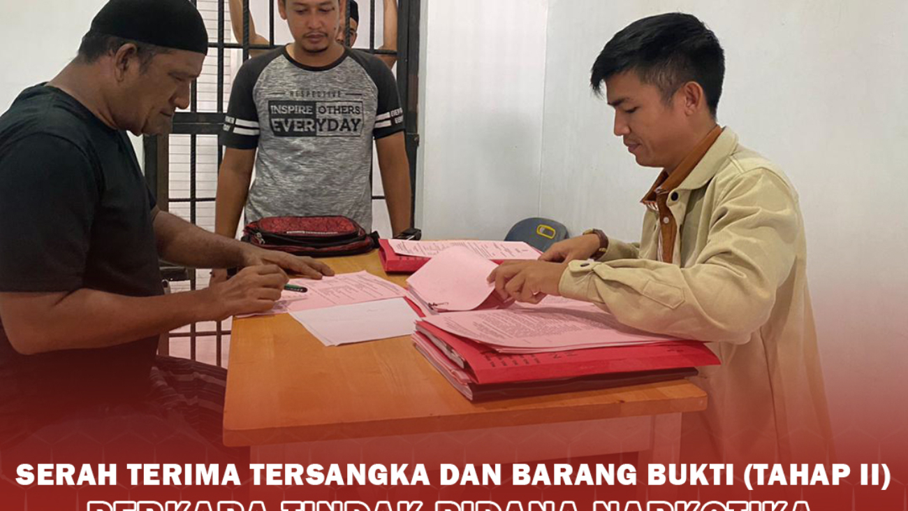 TAHAP II NARKOTIKA TERDAKWA MTY