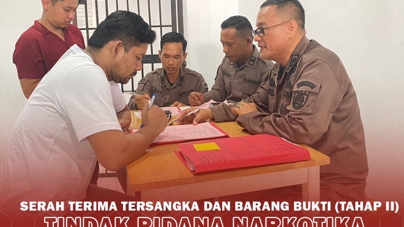 TAHAP II PERKARA NARKOTIKA INISAL N