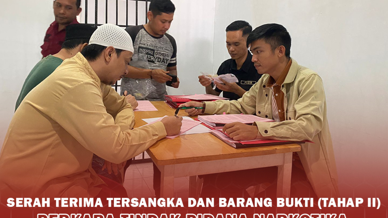 TAHAP II TINDAK PIDANA NARKOTIKA HAR DAN N