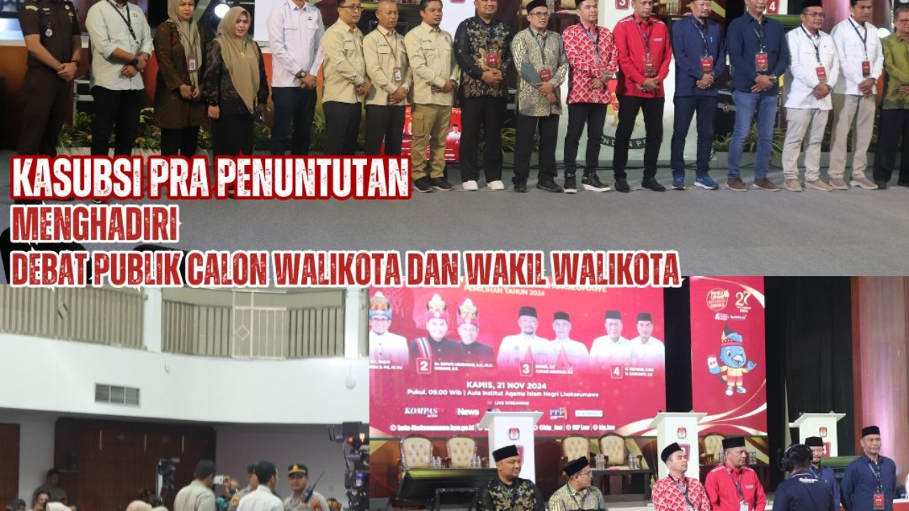 DEBAT PUBLIK CALON WALIKOTA DAN WAKIL WALIKOTA