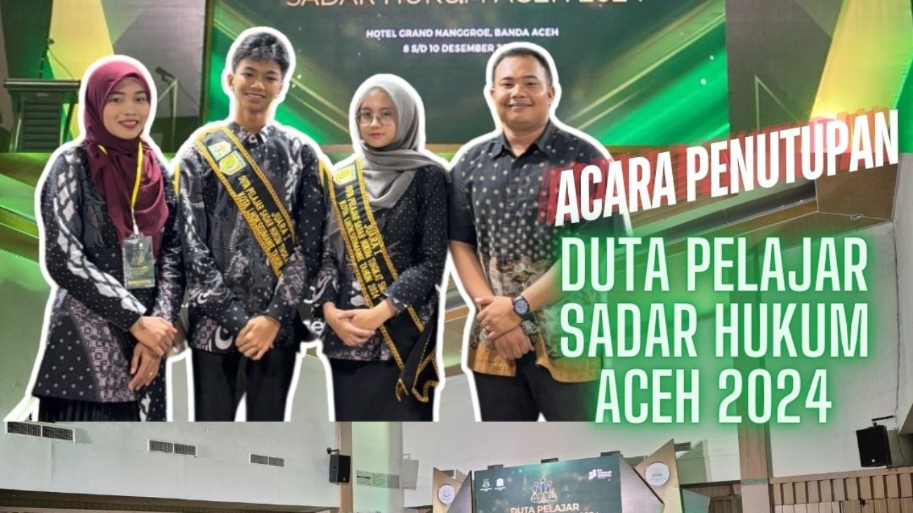 acara penutupan duta pelajar sadar hukum tahun 2024